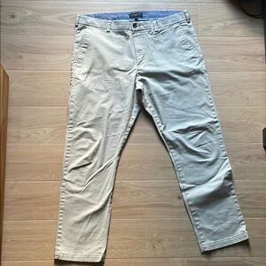 Banana Republic Cream Chinos Classic Straight-Leg